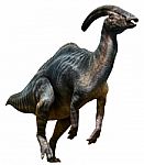 Parasaurolophus Stock Photo