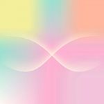 Pastel Color Abstract Background With Lighting Stock Photo