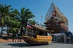 Pattaya Floating Market, Chonburi Province, Thailand Stock Photo