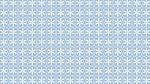 Pattern Of Blue Geometric Shapes In Japanese Style Stock Photo