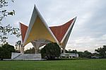 Pavilion In The Garden At Suanluang Rama 9 Park Stock Photo