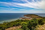 Peninsula Landscape Of The Vietnamese Coast Line Stock Photo