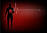 People With Heart Disease Abstract Background Stock Photo