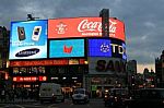 Piccadilly Circus Stock Photo