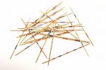 Pick Up Sticks Stock Photo