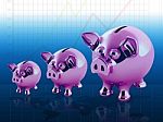 “piggy Bank Isolated” Stock Photo