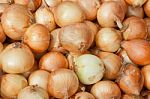 Pile Of Onions Stock Photo