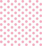 Pink Polka Dots Stock Photo