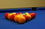 Pool Balls Stock Photo