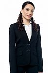 Portrait Of A Corporate Woman Stock Photo