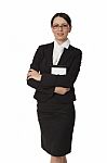 Portrait Of  Business Woman Stock Photo