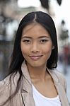 Portrait Of Happy Young Business Woman Stock Photo