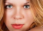 Portrait Of Young Pretty Woman Stock Photo