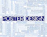 Poster Design Indicates Graphic Concept Or Signboard Stock Photo