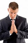 Praying Professional Stock Photo