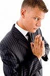 Praying Professional Stock Photo