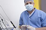 Prepparing Anaesthesia Stock Photo