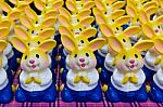 Rabbit Ornaments Stock Photo
