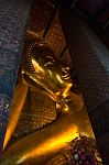 Reclining Buddha Stock Photo