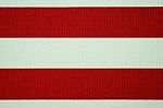 Red And White Striped Canvas Texture And Background Stock Photo