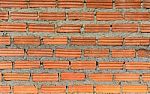 Red Brick Wall Texture Background Stock Photo