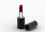 Red Lipstick Stock Photo