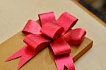 Ribbon Gift  Of Extra Time Stock Photo