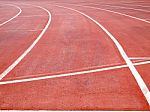 Running Track Stock Photo