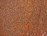 Rust On Steel Sheet Stock Photo