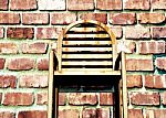 Rusty Metal Chair Stock Photo