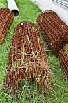 Rusty Wire Mesh Steel Stock Photo