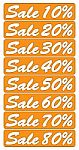 Sale Banners Stock Photo