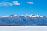 Salinas Grandes On Argentina Andes Is A Salt Desert In The Jujuy Stock Photo