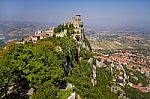 San Marino Top View Stock Photo