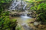 Sanang Manora Waterfall, Phang Nga, Thailand Stock Photo