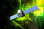 Satellite Stock Photo