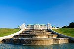 Schloss Belvedere Palace Vienna Austria Stock Photo