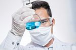 Scientists Are Experimenting Stock Photo