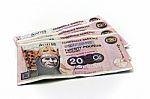 Scottish Banknotes Stock Photo