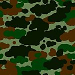 Seamless Camouflage Stock Photo