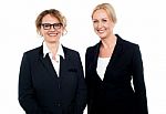 Senior Businesswomen Standing Stock Photo