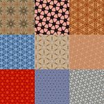 Set Of Abstract Background Pattern Stock Photo