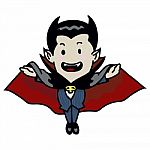 Sg171004-halloween Vampire Cartoon -  Illustration Stock Photo