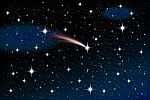 Shooting Star Stock Photo