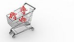 Shopping Cart Stock Photo