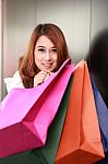 Shopping Woman Stock Photo