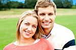 Shot Of Handsome Loving Couple Stock Photo