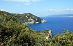 Skiathos Coastline Stock Photo