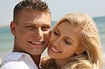 Smiling Romantic Couples Stock Photo