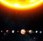 Solar System Stock Photo